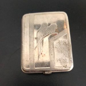 1930's Langlois double Powder & Mirror Compact